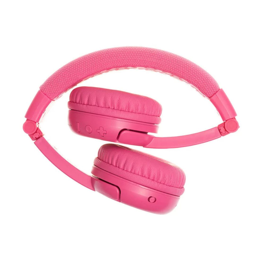 BuddyPhones PlayPlus Wireless Headphones Pink