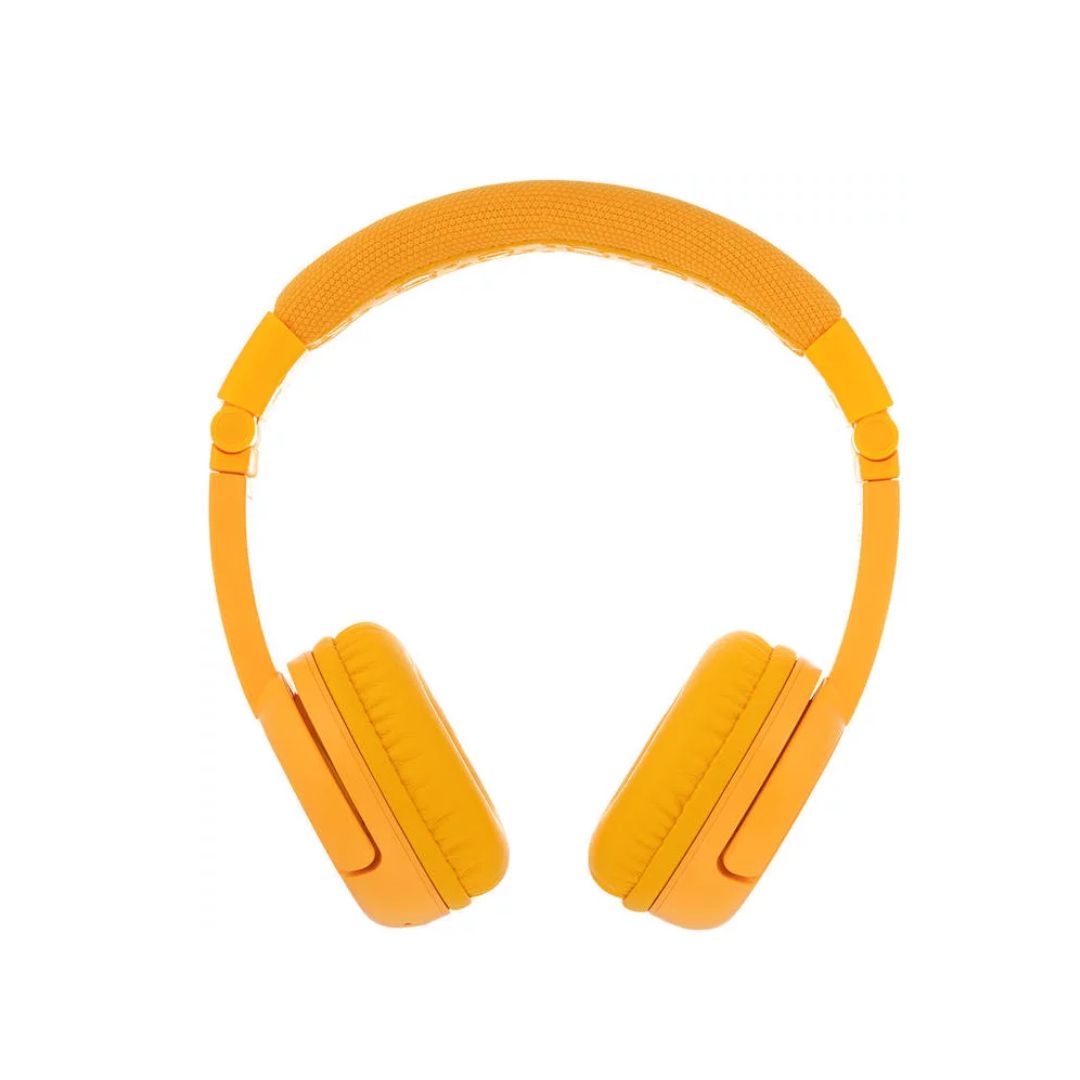 BuddyPhones PlayPlus Wireless Headphones Orange