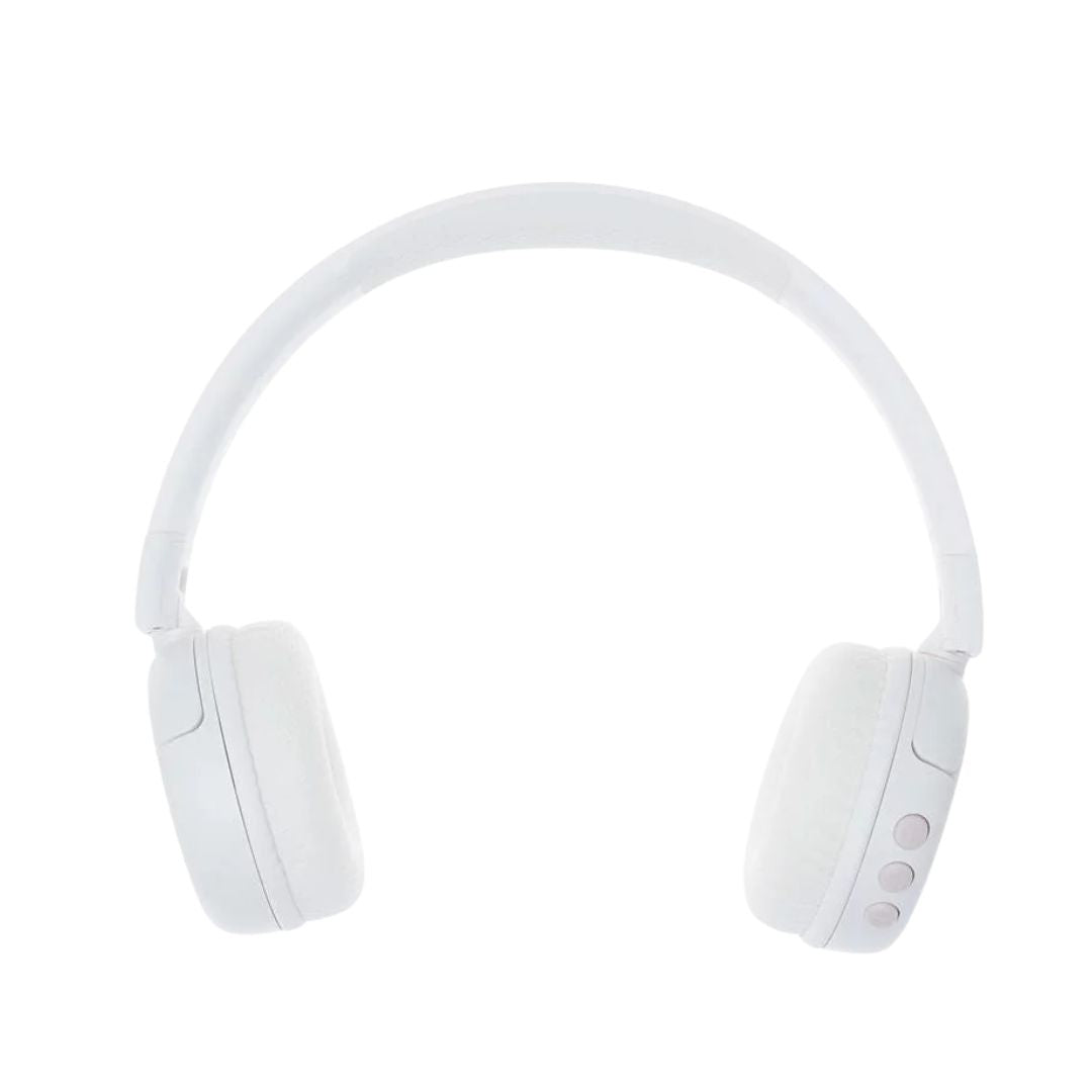 BuddyPhones POPFun Wireless Headphones White