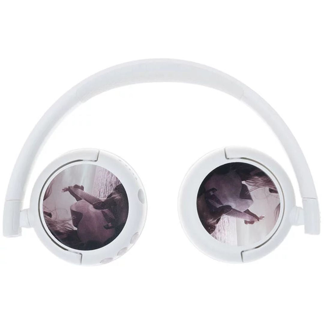 BuddyPhones POPFun Wireless Headphones White