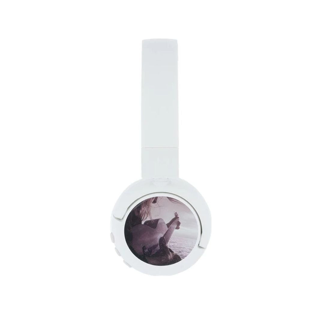 BuddyPhones POPFun Wireless Headphones White