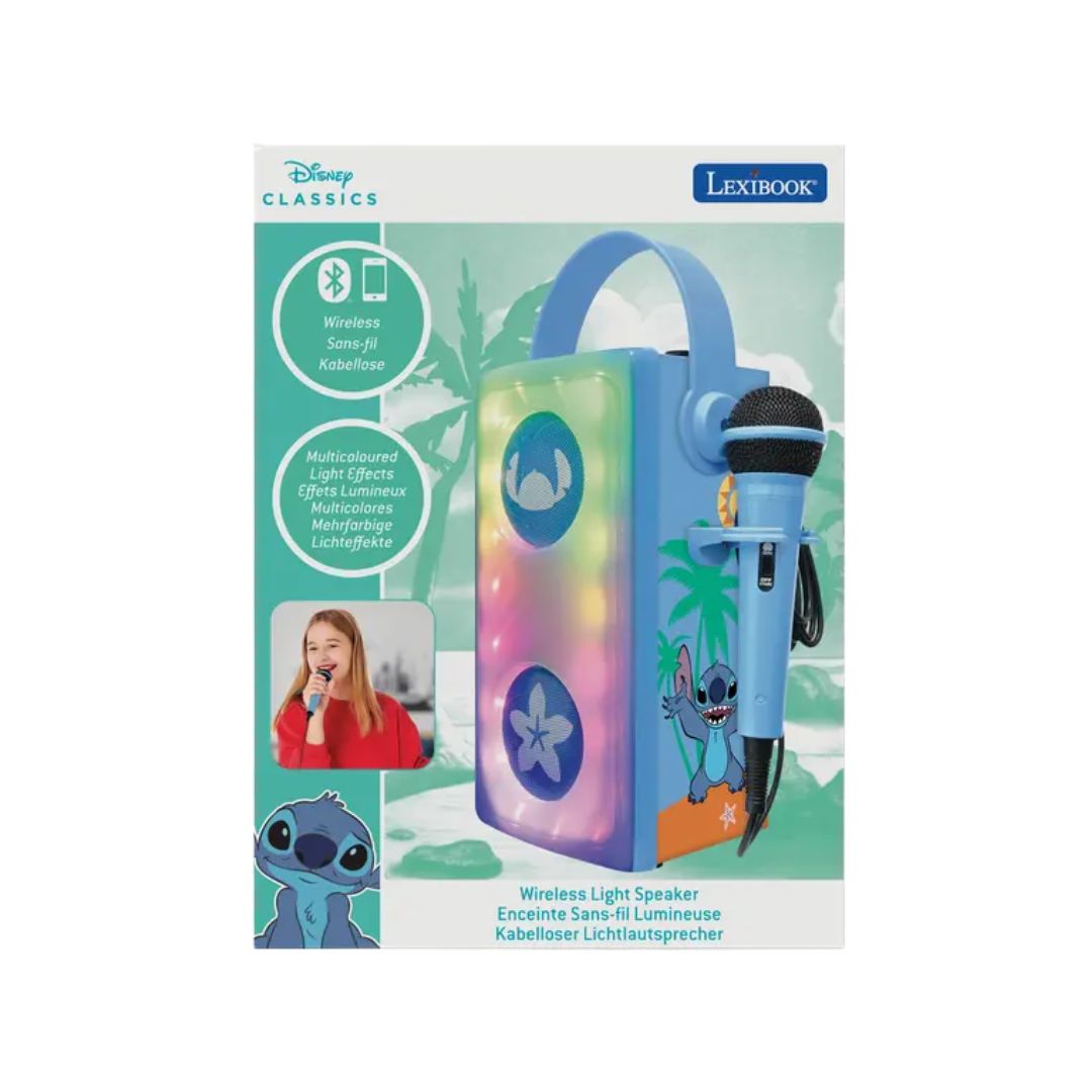 Lexibook Stitch Luminous Powerful Bluetooth Speaker