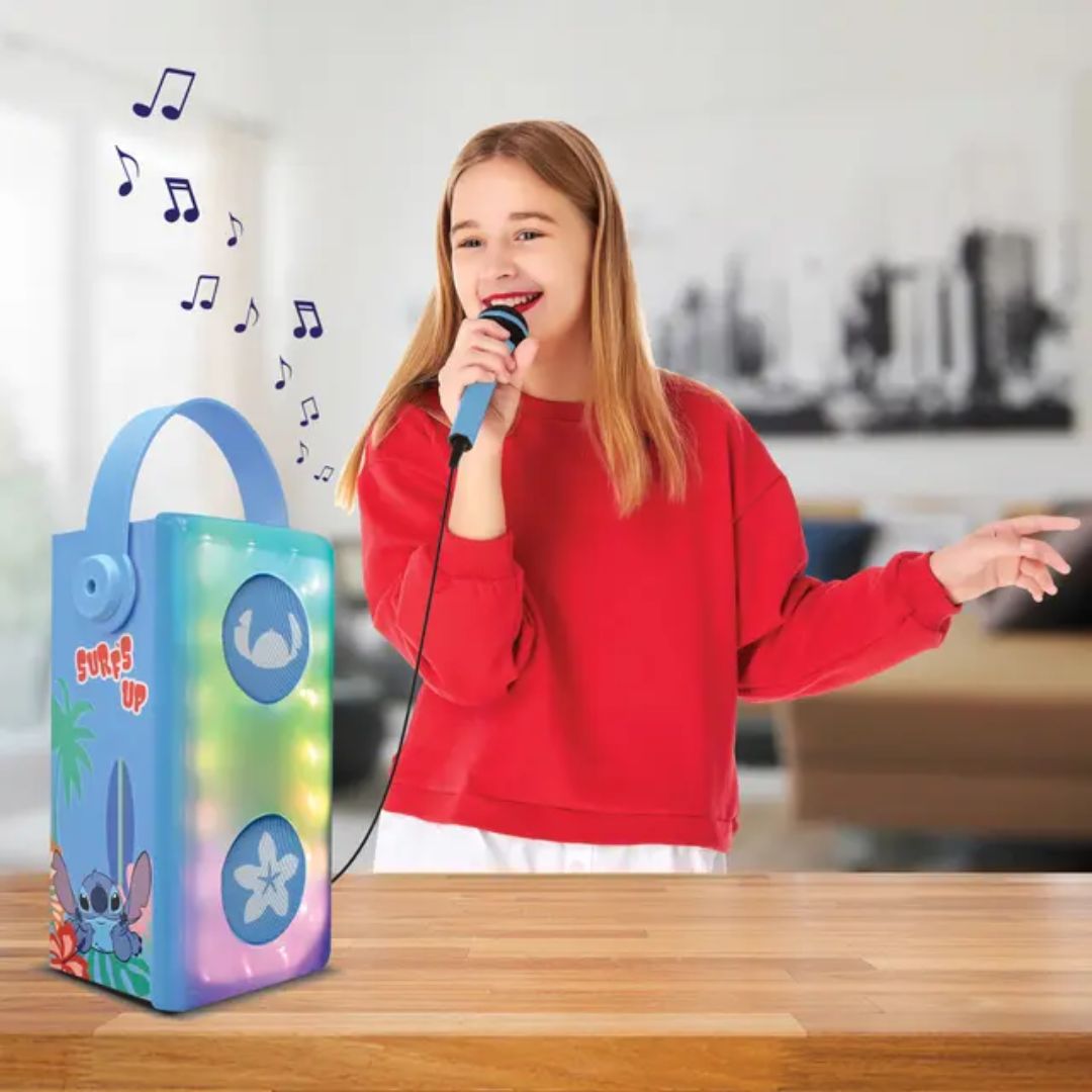 Lexibook Stitch Luminous Powerful Bluetooth Speaker