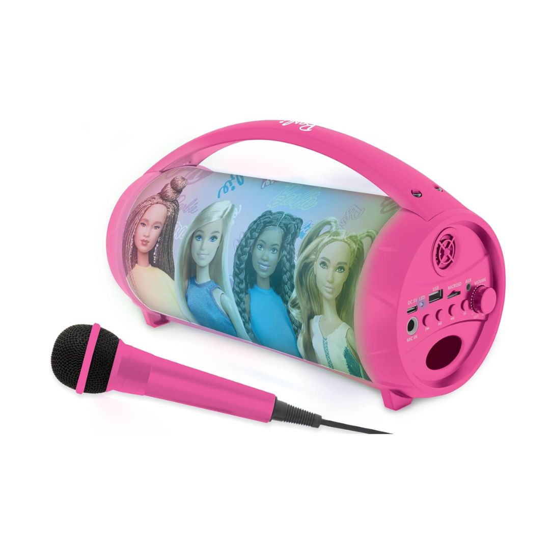 Lexibook Barbie Doll Wireless Light Speaker
