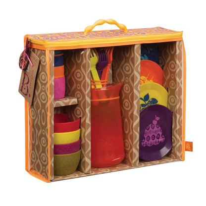 B. toys Let’s Dish Toy Dishes Se