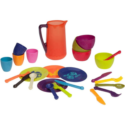 B. toys Let’s Dish Toy Dishes Se