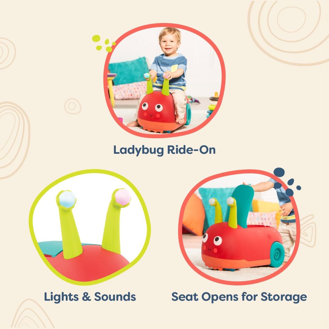 B. Toys Ladybuggy Ladybug Ride-On