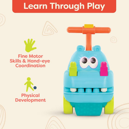 B.Toys Ride-On Toy - Lockblock Hippo