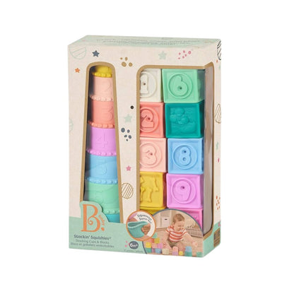 B. Toys Sensory Toys - Soft Baby Cubes