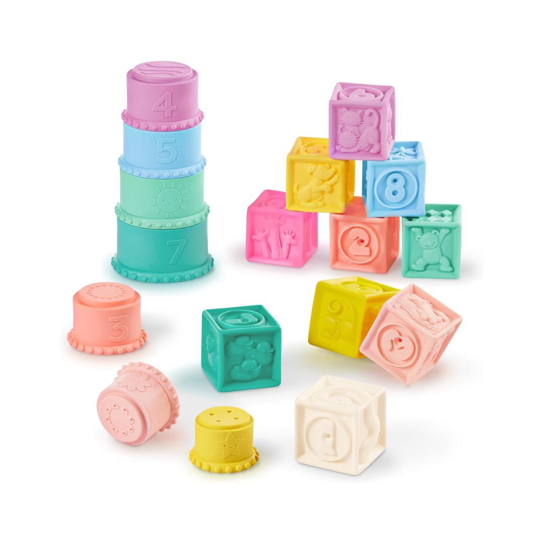 B. Toys Sensory Toys - Soft Baby Cubes