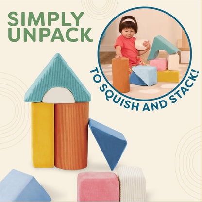 B. toys Sensory Building Blocks Set