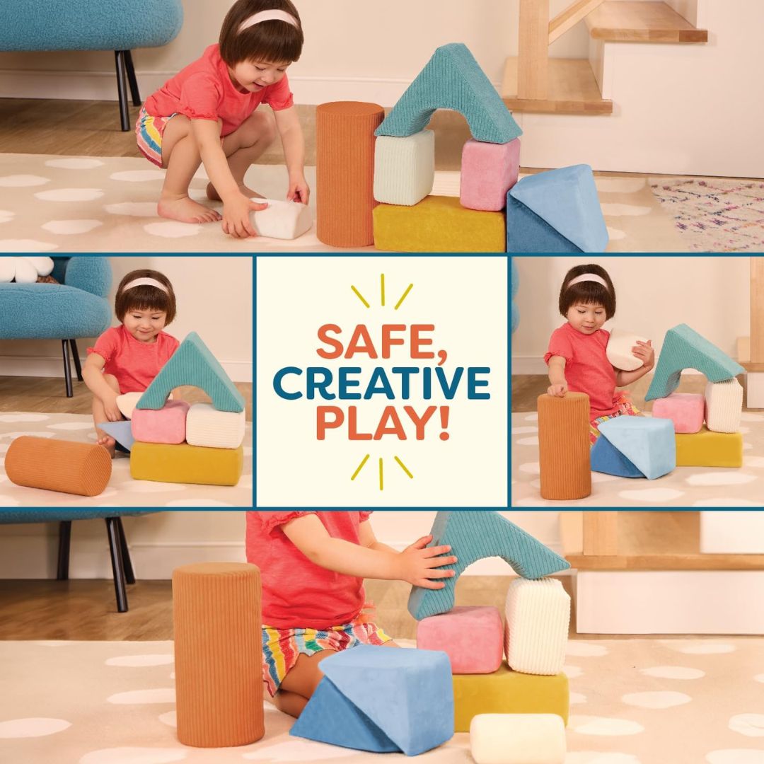 B. toys Sensory Building Blocks Set