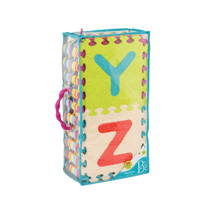 B. toys Developmental Learning Alphabet Floor Mat