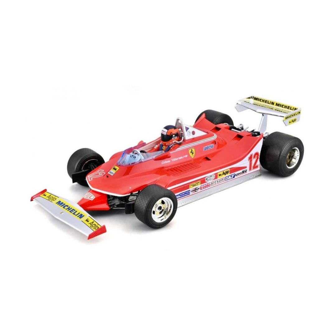 Bburago 1:18 Gilles Villeneuve Ferrari