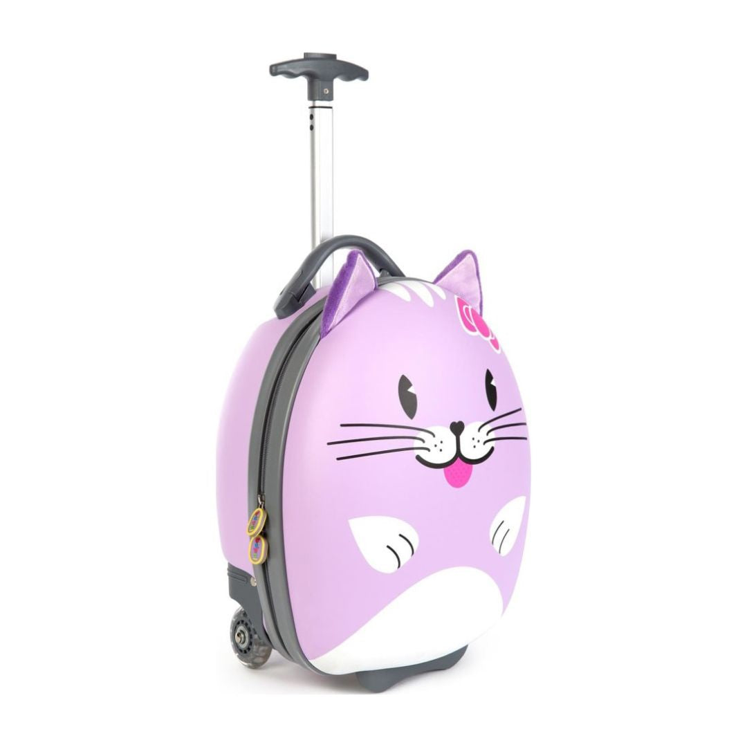 Boppi Cat Wheeled Suitcase Assorted