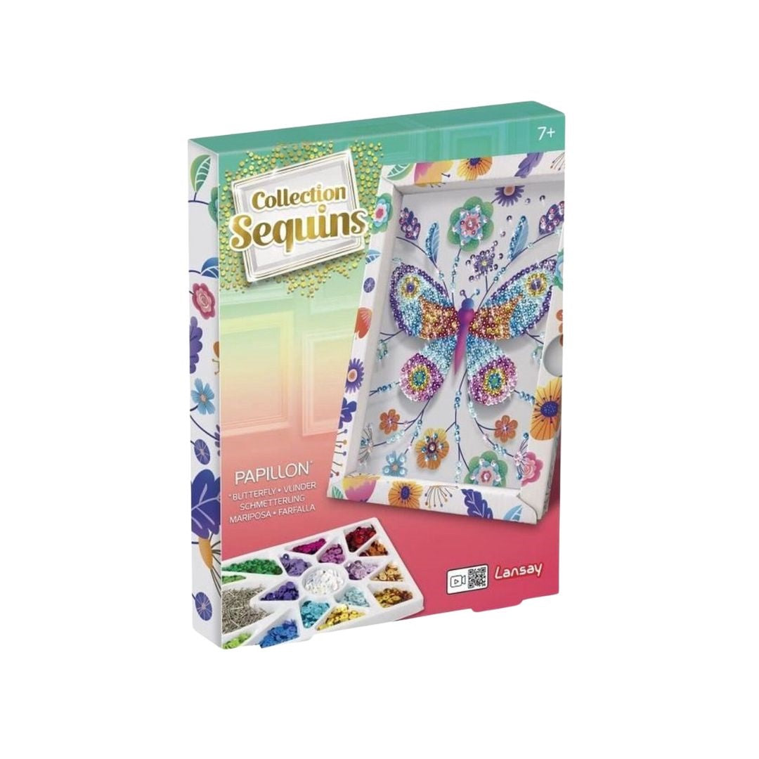 Lansay Sequins Collection Butterfly Creative Toy