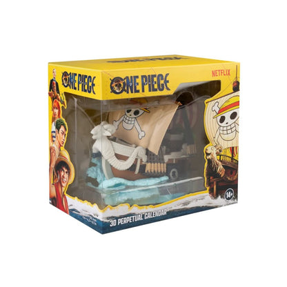 One Piece Going Merry 3D Perpetual Calendar