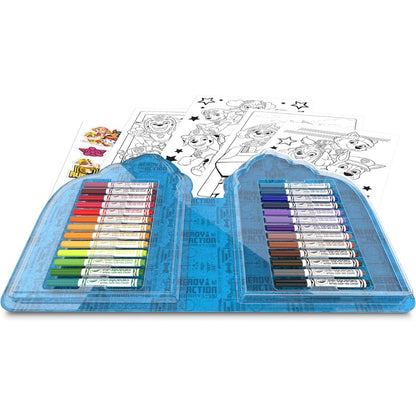 Crayola Paw Patrol Colouring & Sticker Case