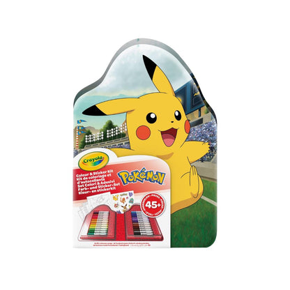 Crayola Pokémon Colouring & Sticker Case