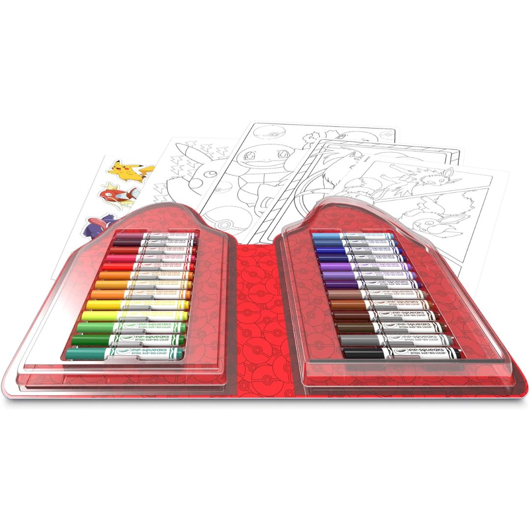 Crayola Pokémon Colouring & Sticker Case
