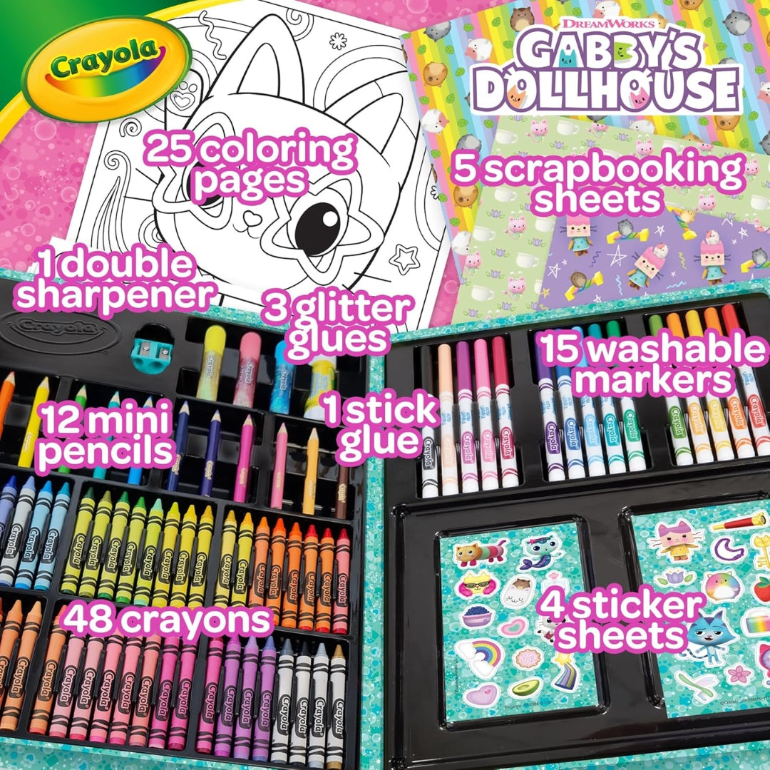 Crayola Gabby's Dollhouse Colour Case
