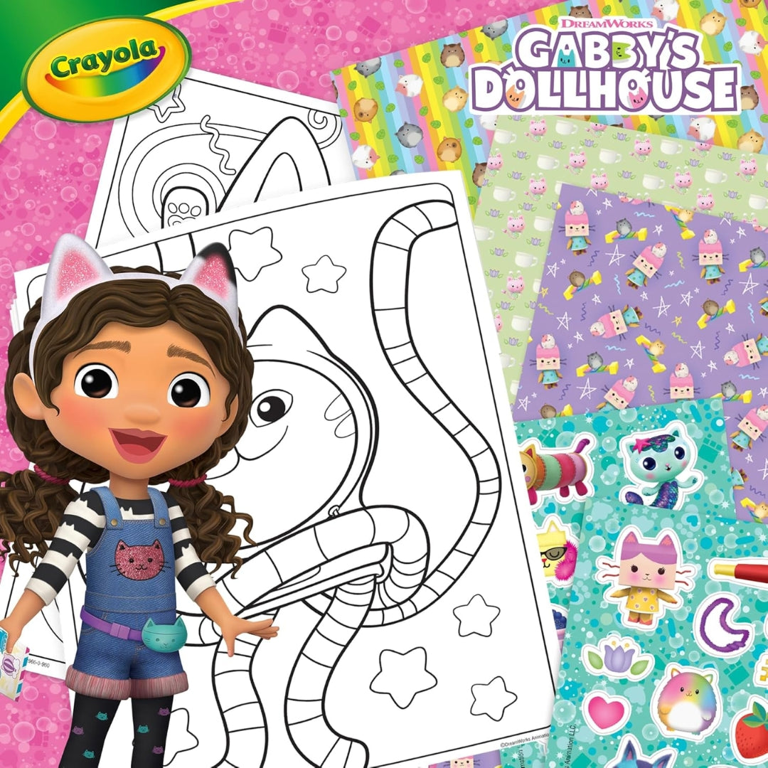 Crayola Gabby's Dollhouse Colour Case
