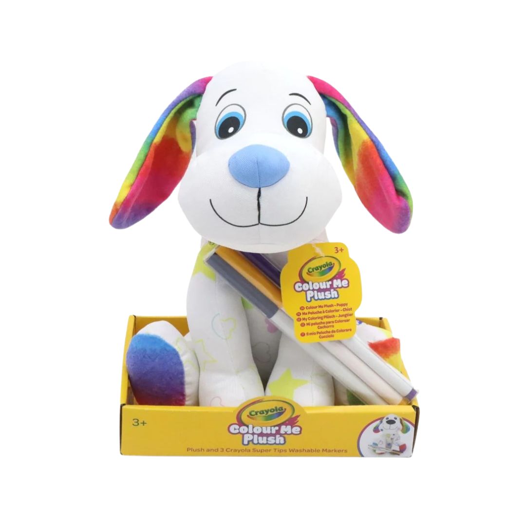 Crayola Colour Me Plush Paintable Plush Toy