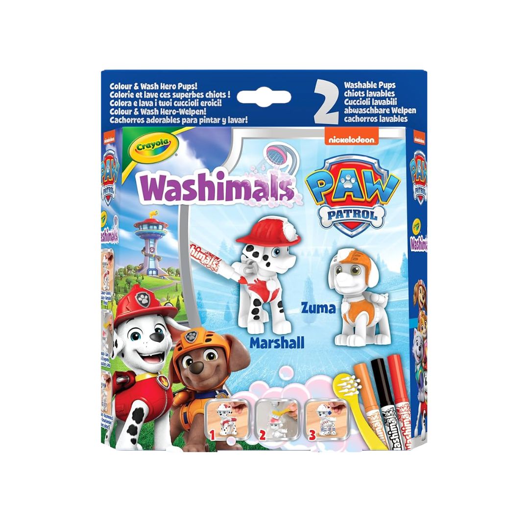 Crayola Washimals Paw Patrol Activity Set