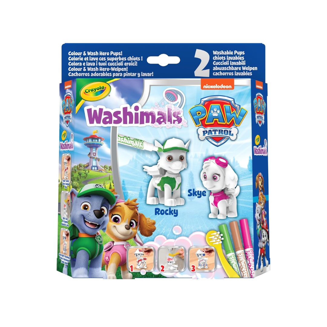 Crayola Washimals Paw Patrol Activity Set