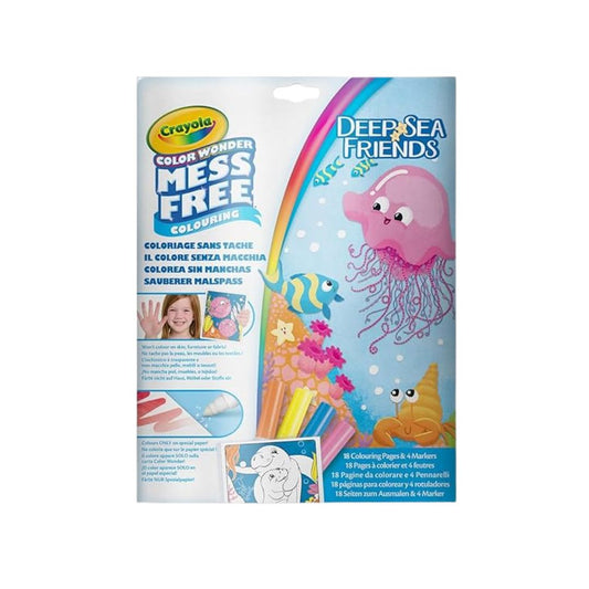 Crayola Color Wonder Sea Animal Coloring Set