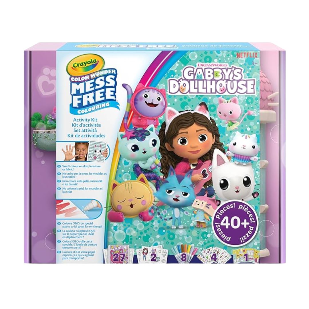 Crayola Color Wonder Activity Kit Gabby's Dollhouse