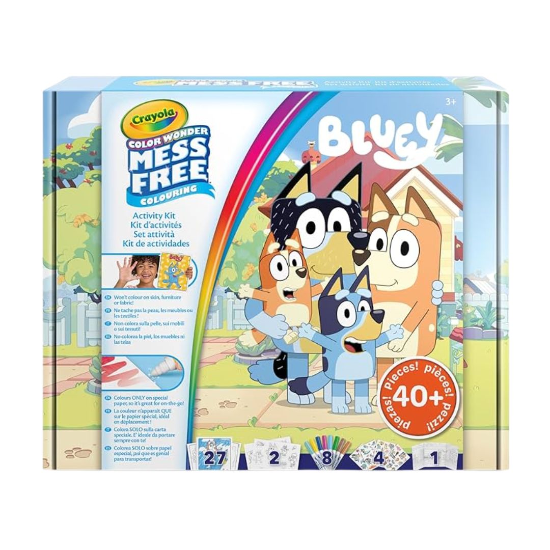 Crayola Color Wonder Activity Kit Bluey