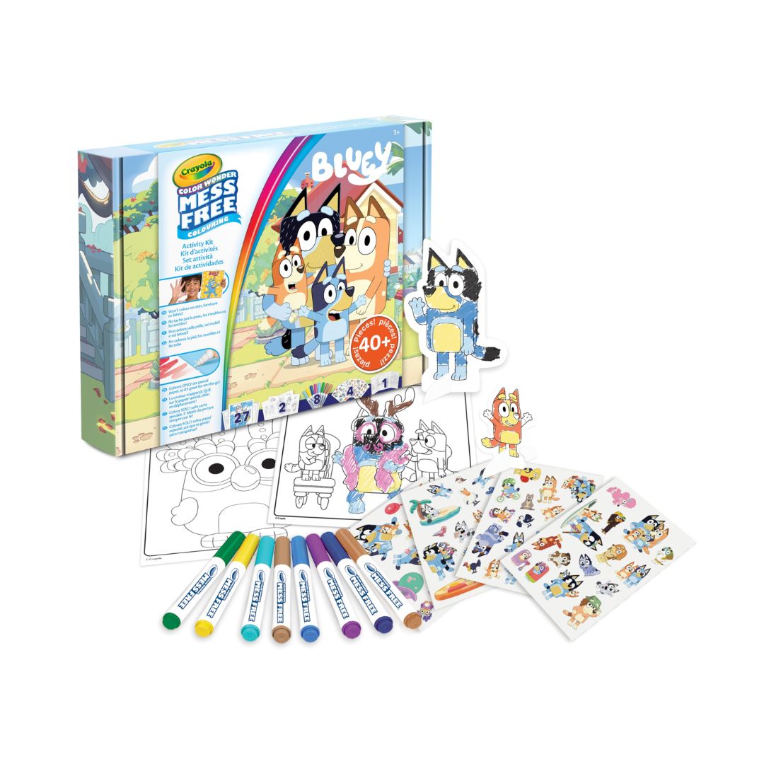 Crayola Color Wonder Activity Kit Bluey