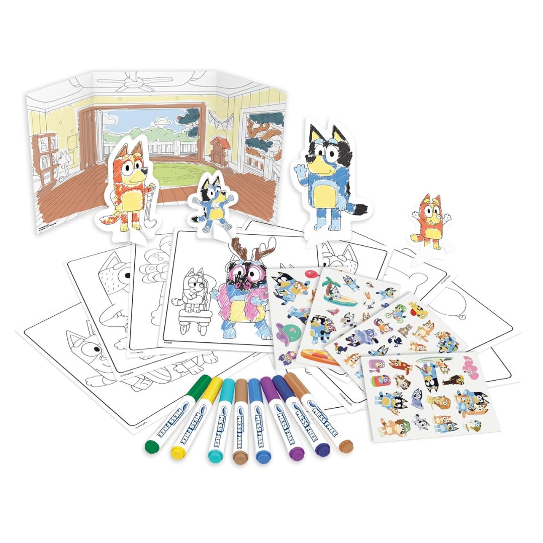 Crayola Color Wonder Activity Kit Bluey