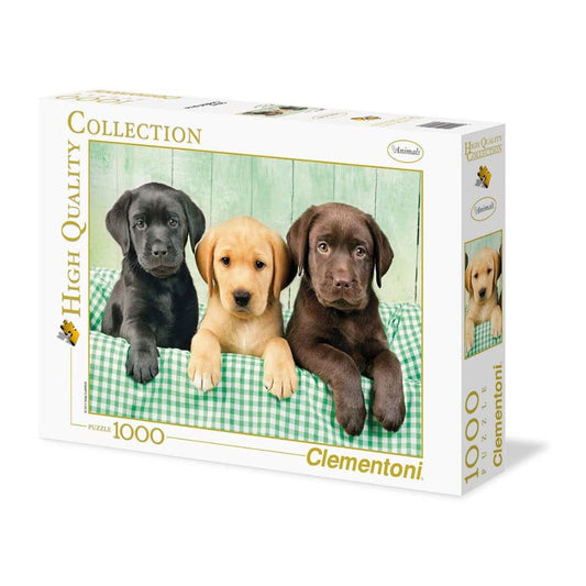 Clementoni Labrador Puppies 1000-Piece