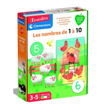 Clementoni Numbers 1 to 10 (French Edition)