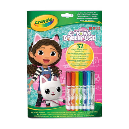 Crayola Gabby’s Dollhouse Coloring Album