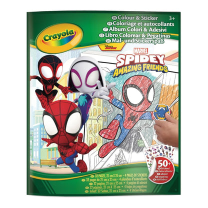 Crayola Marvel Spidey  Color&Sticker