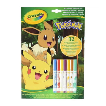 Crayola Pokemon Coloring &Activity Book
