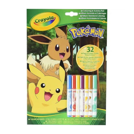 Crayola Pokemon Coloring &Activity Book