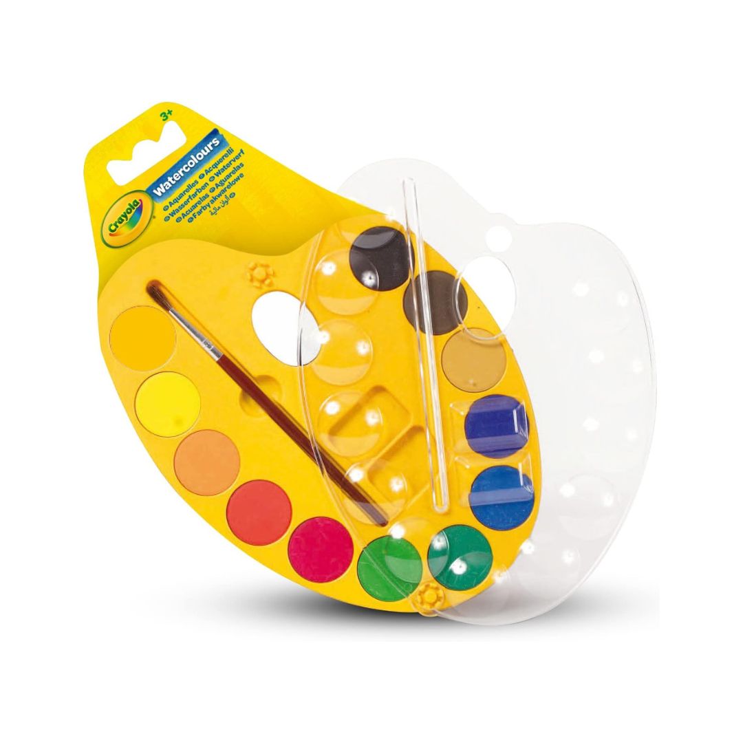 Crayola Washable Watercolor Paint Palette