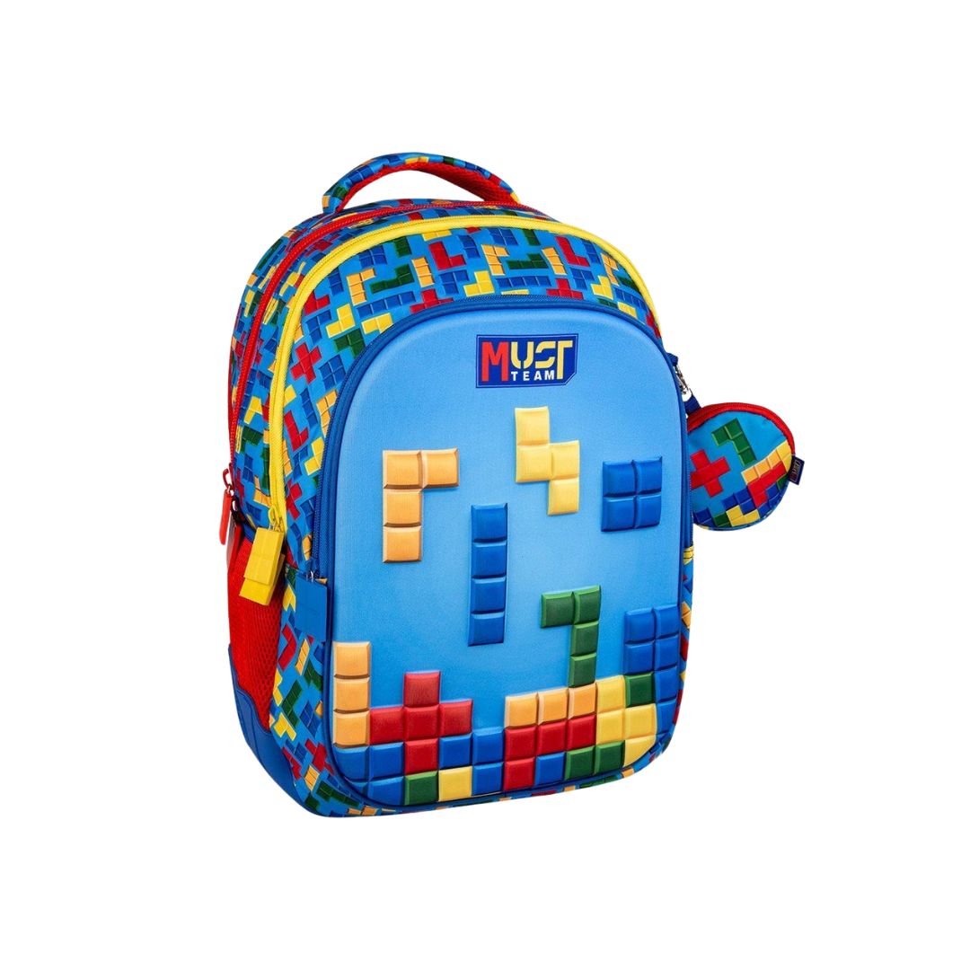 Must School Backpack Elementary Bricks