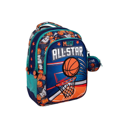 Must Team Basketball Primary School Backpack