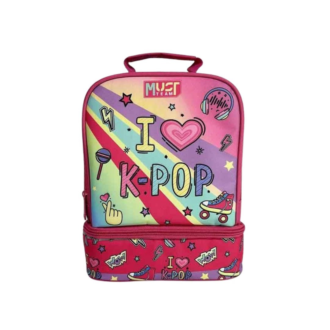 Must Isothermal Lunch Bag I Love K-Pop