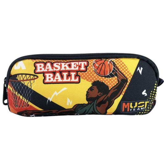 Must Team Basketball Tournament School Pencil Case Barrel