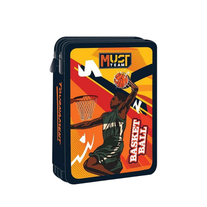 Must Team Basketball Tournament Double Full School Pencil Case