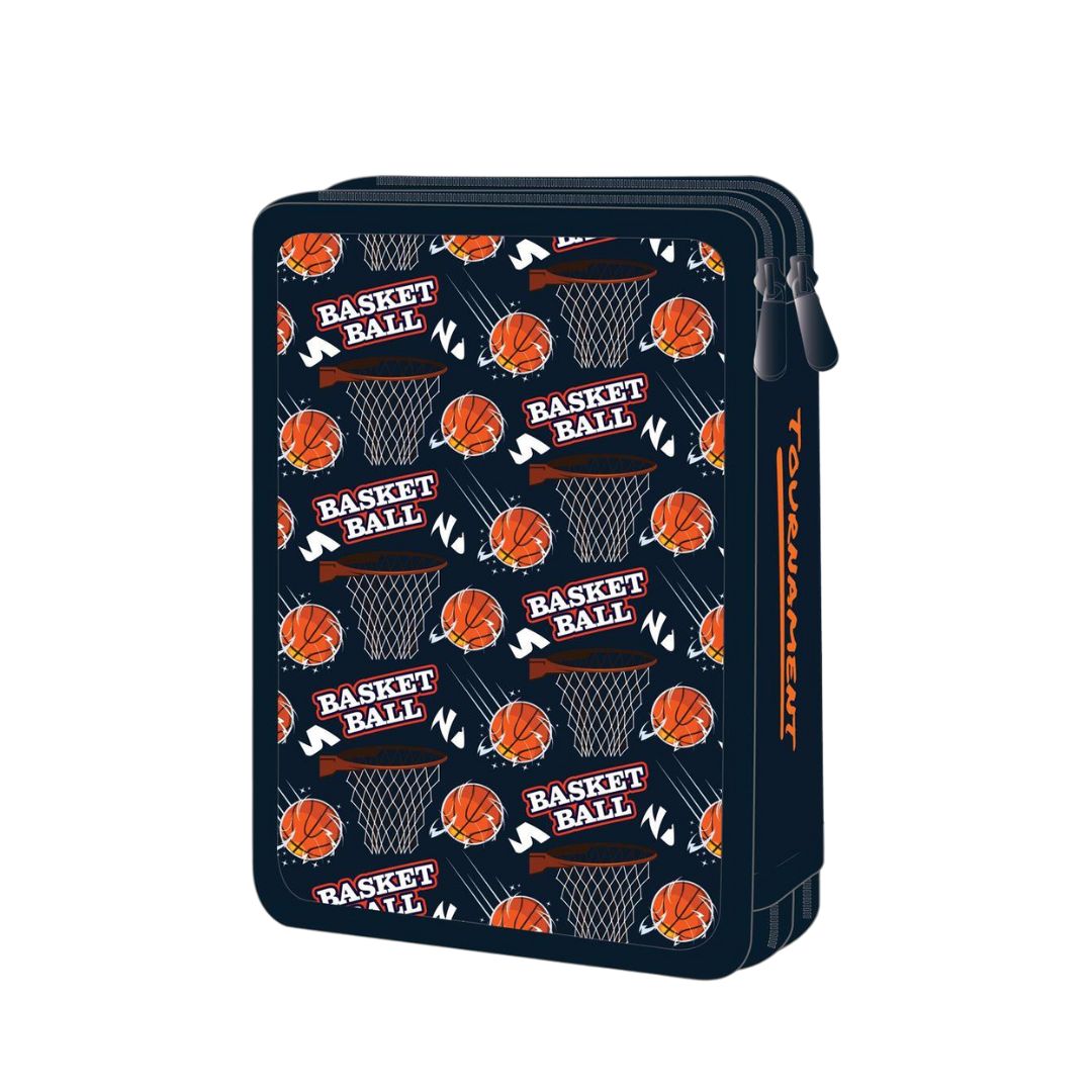 Must Team Basketball Tournament Double Full School Pencil Case