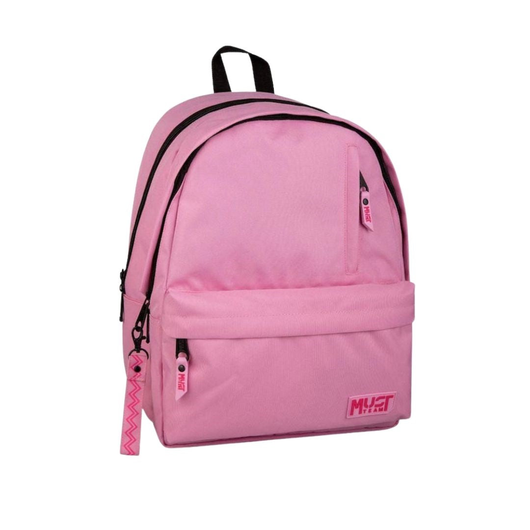 Must Monochrome Classic Backpack Pink