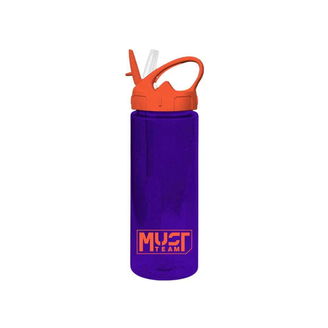 Must Water Bottle 500ml With Straw