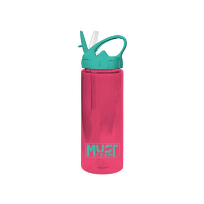 Must Water Bottle 500ml With Straw